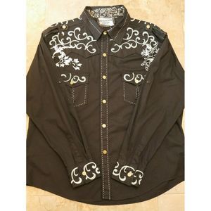 Los Altos Boots Fashion Men's long sleeve shirt